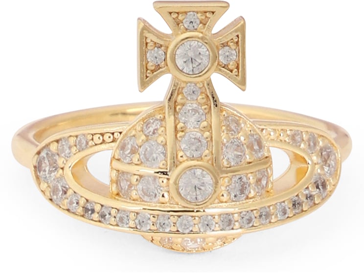 Vivienne Westwood Little Orb ring with crystals