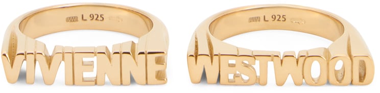 Vivienne Westwood Set of two rings Essex