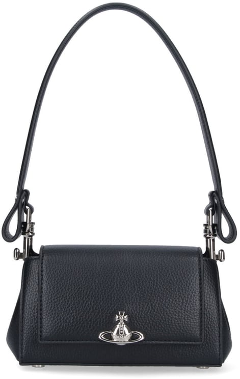 Vivienne Westwood "Hazel" Small Handbag – Black