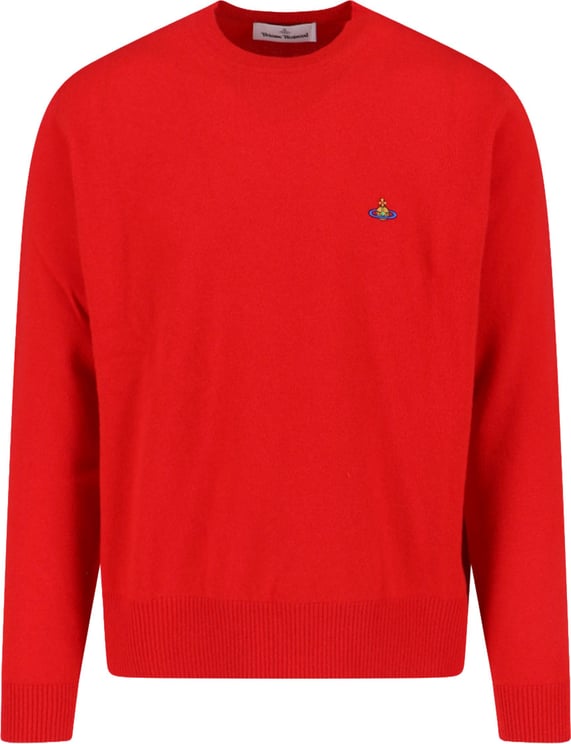 Vivienne Westwood "Orb" Sweater – Red