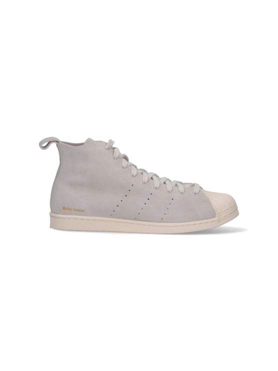 Wales Bonner "Superstar Hi" Sneakers Grey