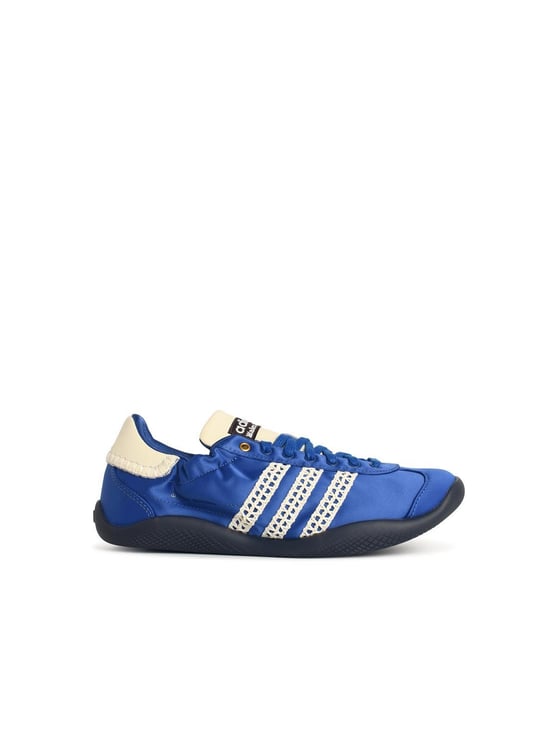 Wales Bonner Karintha Lo Satin' Blue Fabric Sneakers