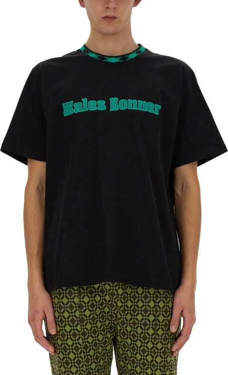 Wales Bonner Classic Graphic Print Cotton T-Shirt