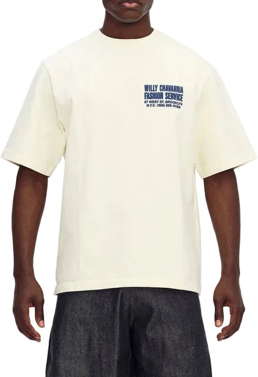 Willy Chavarria FASHION SERVICES STANDARD TEE MASA