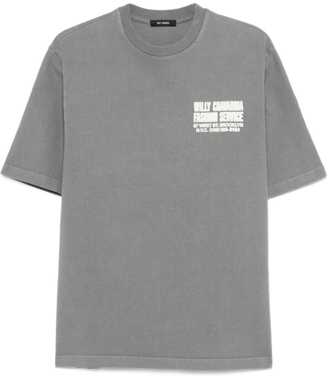 Willy Chavarria T-Shirts And Polos Grey