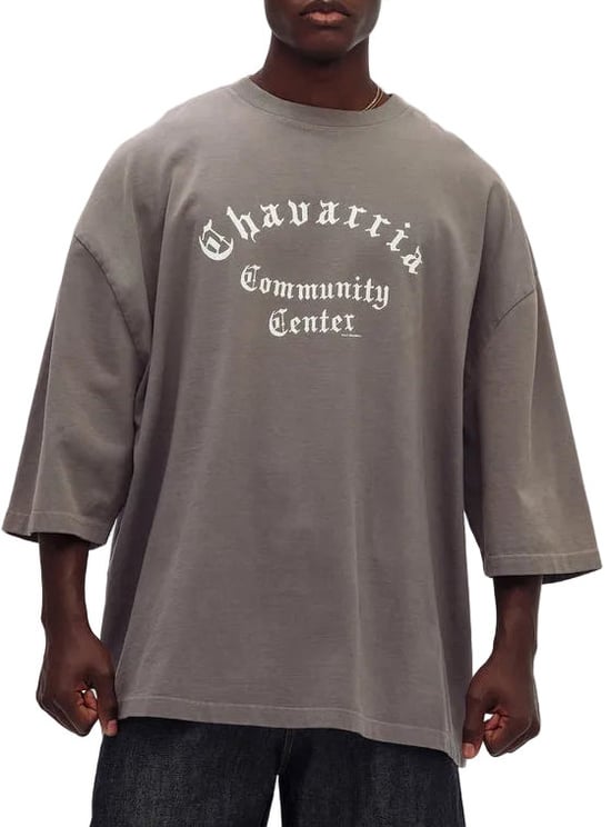 Willy Chavarria CHAVARRIA COMMUNITY CENTER BUFFALO TEE CONCRETE