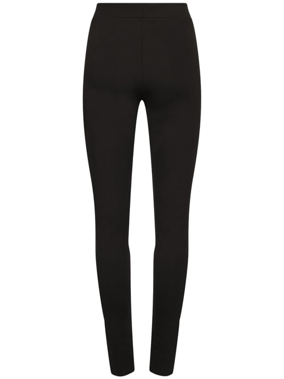 Wolford Midnight Grace High-Waisted Leggings with Ankle Slits