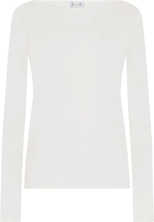 Wolford White Pure Top Long-Sleeve Seamless Top