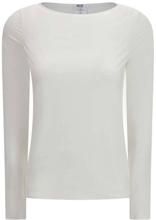 Wolford Wolford White Modal Long Sleeve T-Shirt