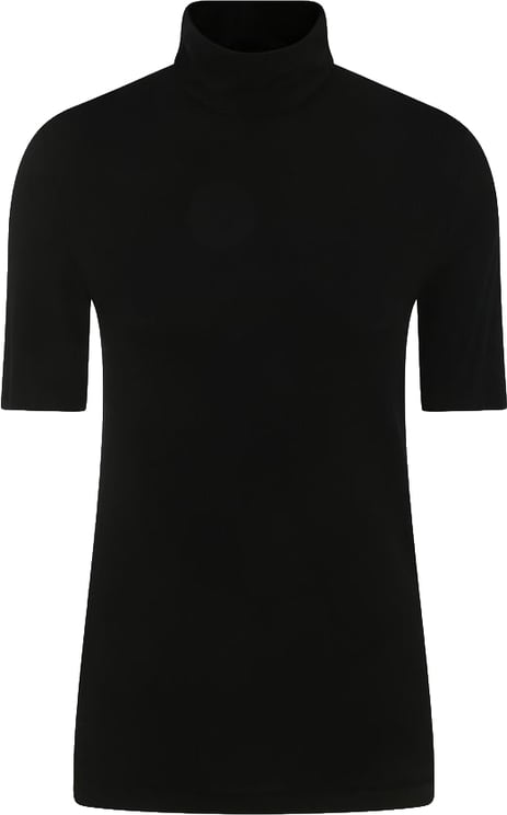 Wolford Wolford Black Cotton T-Shirt