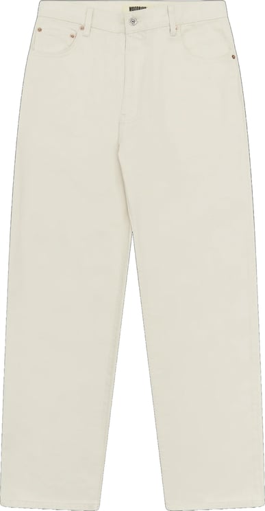 Woodbird Woodbird - Leroy twill pants - 2416-115 - Off white