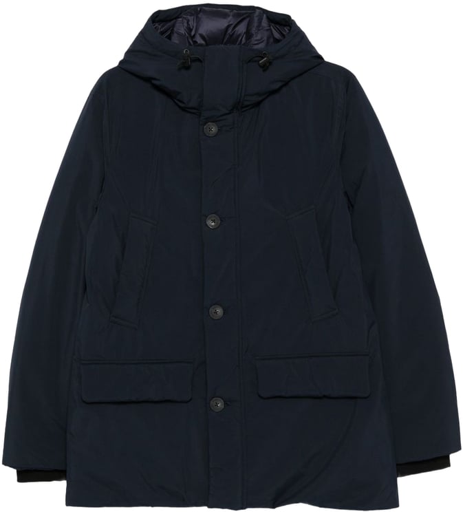 Woolrich Coats Melton Blue