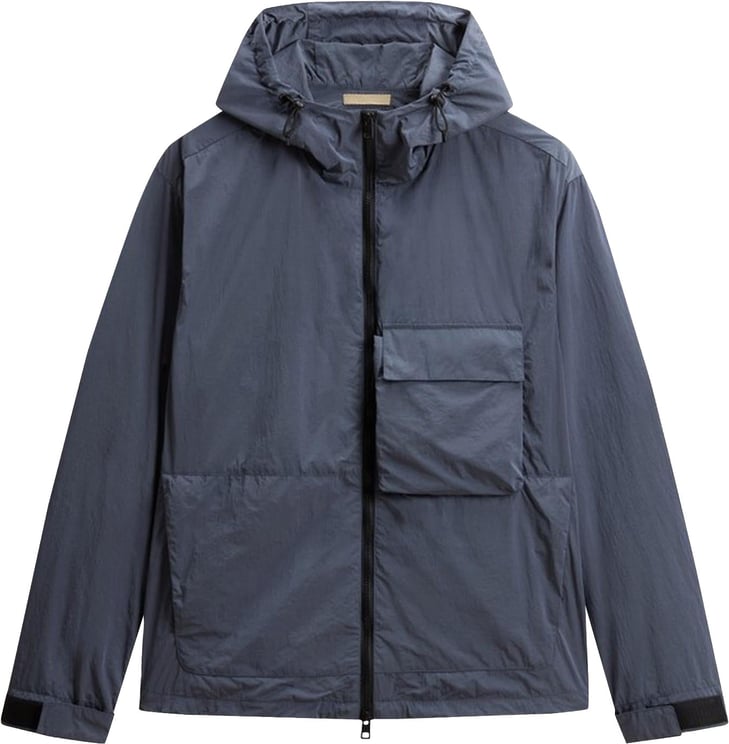 Woolrich Heren Shiny Nylon Hooded Jacket