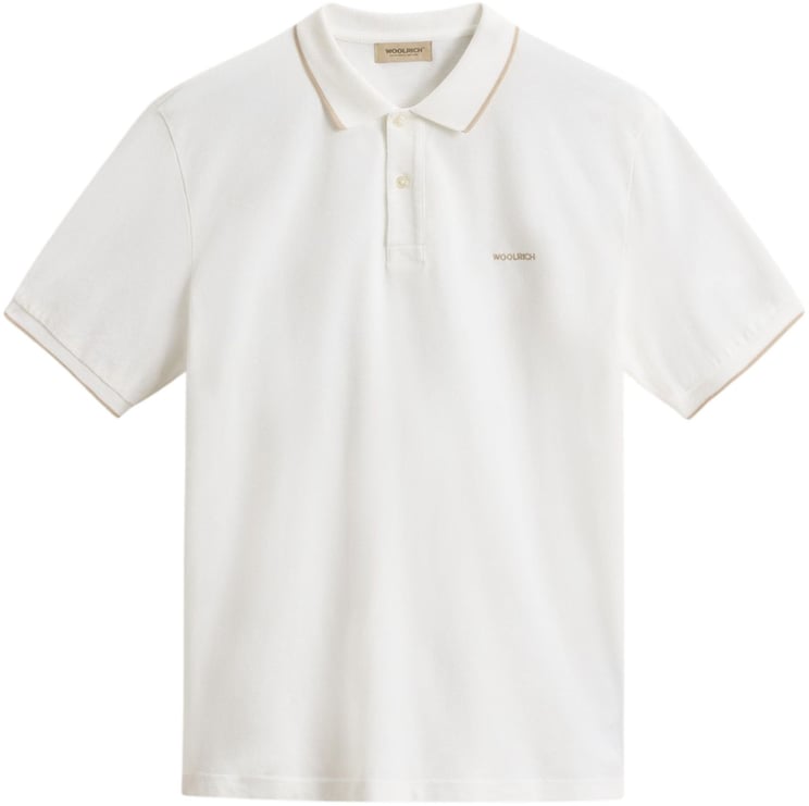 Woolrich Woolrich Monterey Polo Polos Ecru Cfwopo2000mrut5348