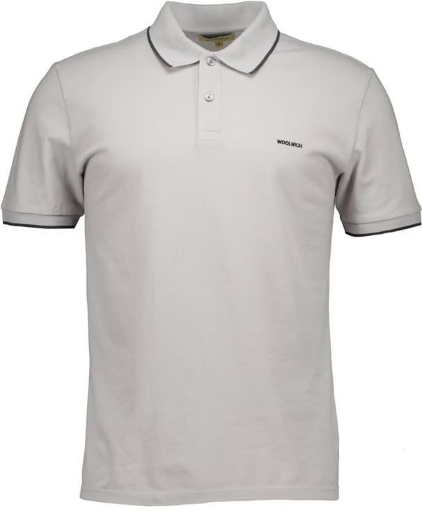 Woolrich Woolrich Monterey Polo Polos Lichtgrijs Cfwopo2000mrut5348