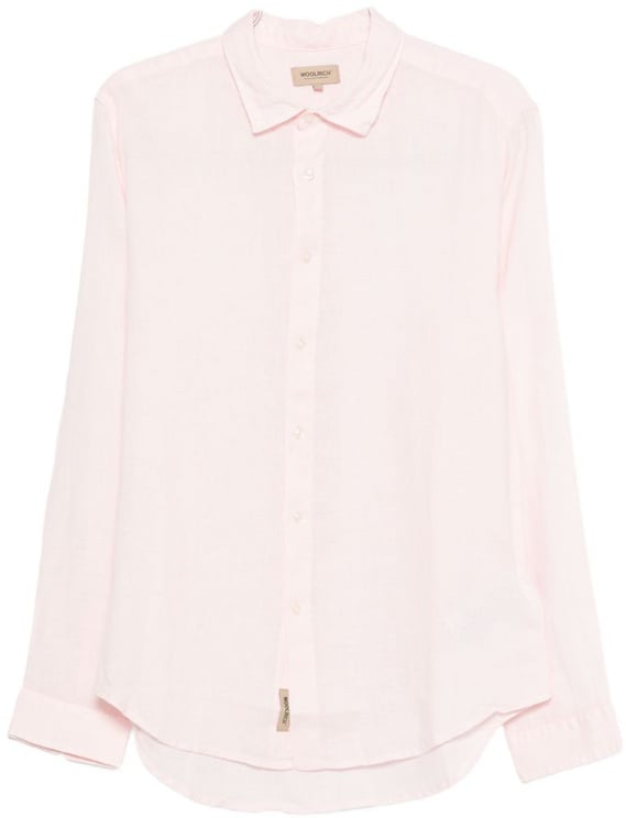 Woolrich Shirts Pale Lilac