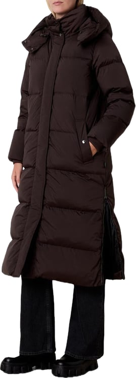 Woolrich Woolrich Dames Kelly Long Parka Bruin