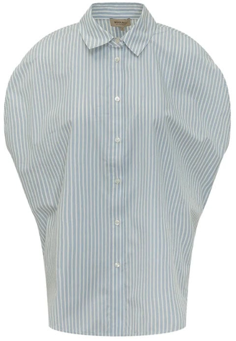 Woolrich Shirts Blu