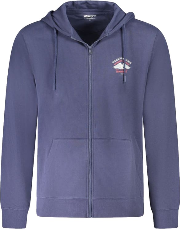 Wrangler Wrangler Blu Cotton Men's Hoodie