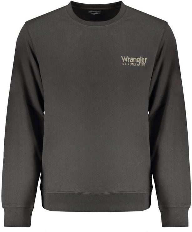Wrangler Wrangler Black Cotton Men Sweatshirt
