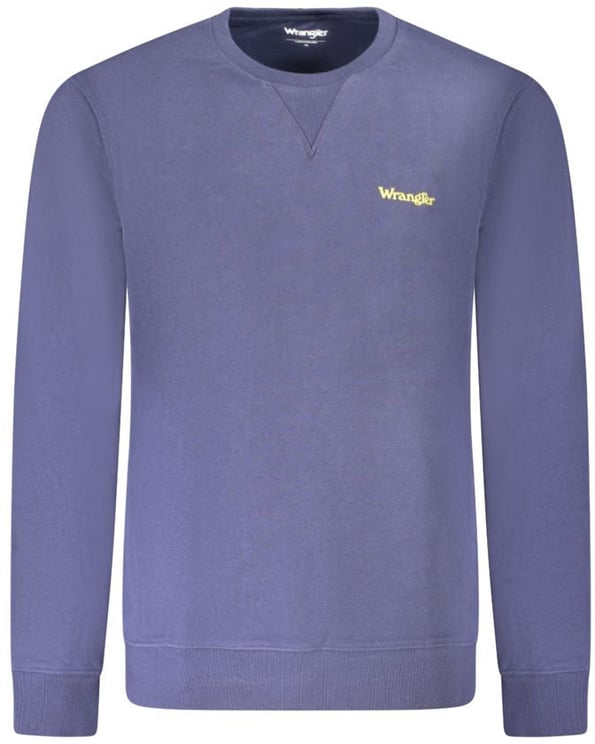 Wrangler Wrangler Blu Cotton Men Sweatshirt