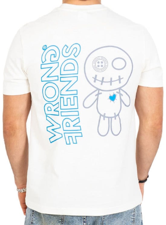 Wrong Friends AKRON T-SHIRT - COCONUT WHITE