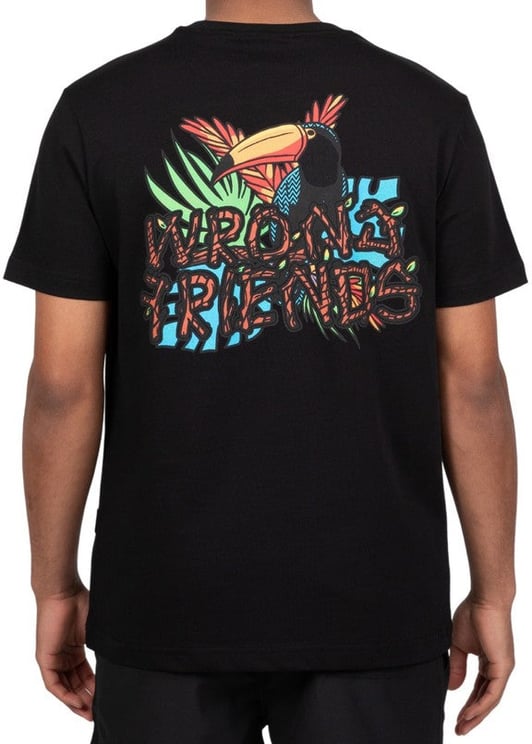Wrong Friends EDEN ROC T-SHIRT - BLACK