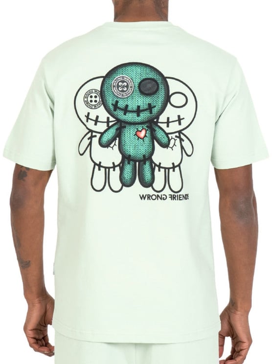 Wrong Friends MAUPIN T-SHIRT - LIGHT GREEN