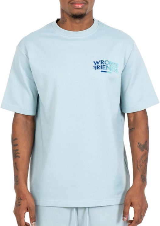 Wrong Friends SIMI VALLEY T-SHIRT - LIGHT BLUE