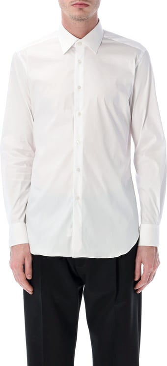 Xacus Xacus stretch cotton classic shirt