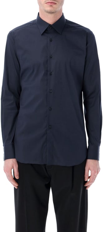 Xacus Xacus stretch cotton classic shirt