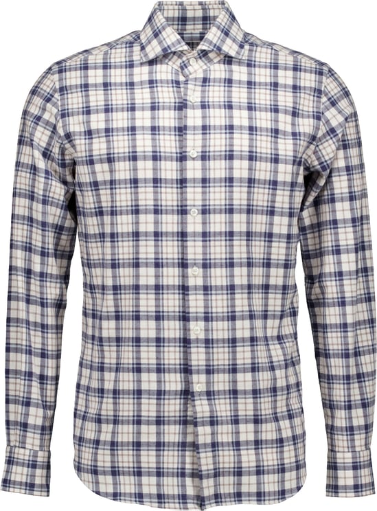 Xacus Xacus Washed Shirt Lange Mouw Overhemden Blauw 721ml/31324