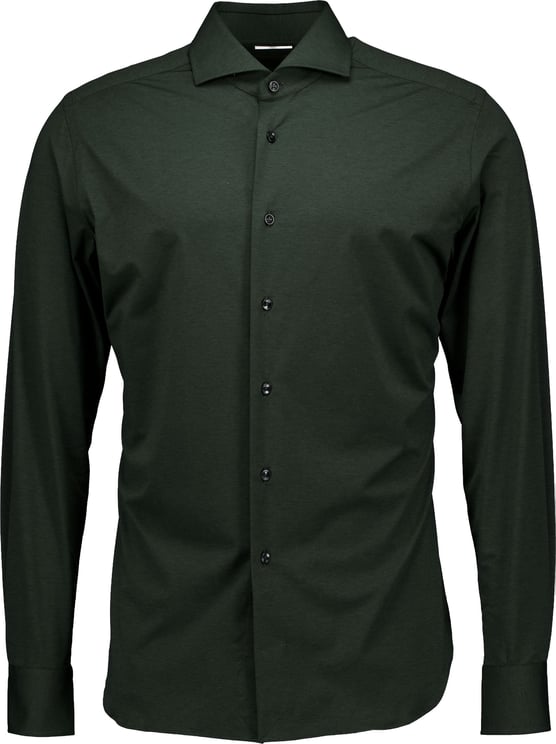Xacus Xacus Active Shirt Lange Mouw Overhemden Groen Act520ml/31615