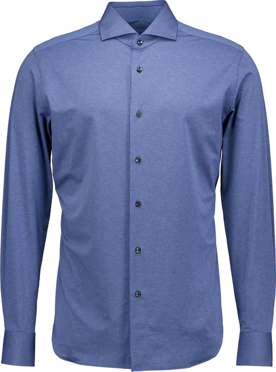 Xacus Xacus Active Shirt Lange Mouw Overhemden Blauw Act520ml/31633