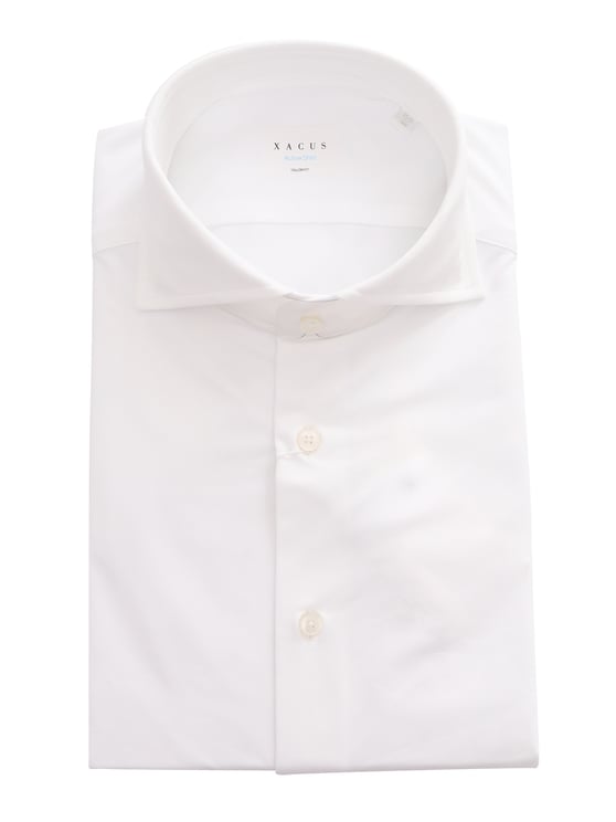 Xacus Refined White Dress Shirt