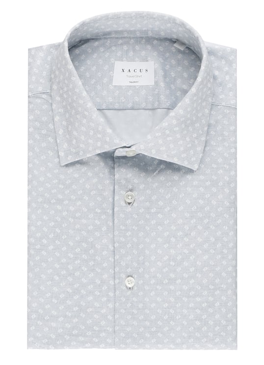 Xacus Green Geometric Active Casual Shirt