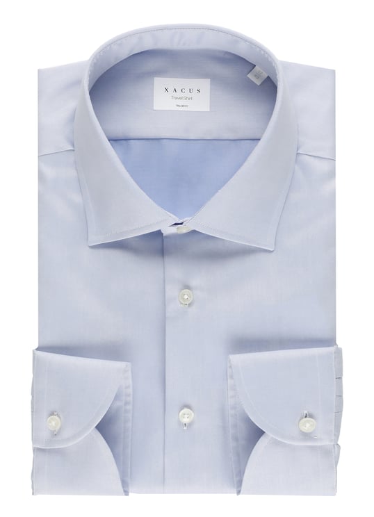 Xacus Light Blue Travel Casual Shirt