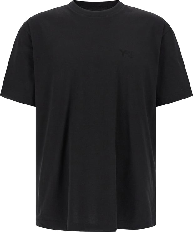 Y-3 Y-3 Black Cotton T-Shirt