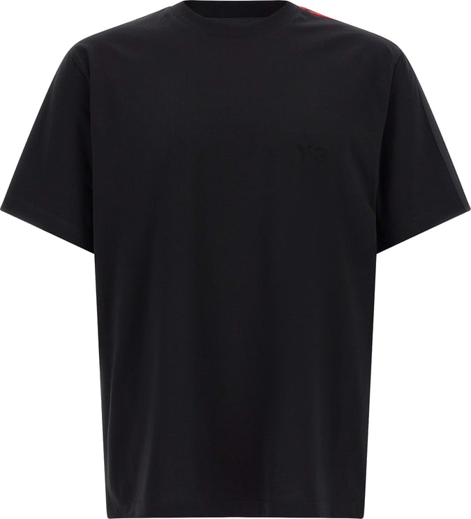 Y-3 Y-3 Black Cotton T-Shirt