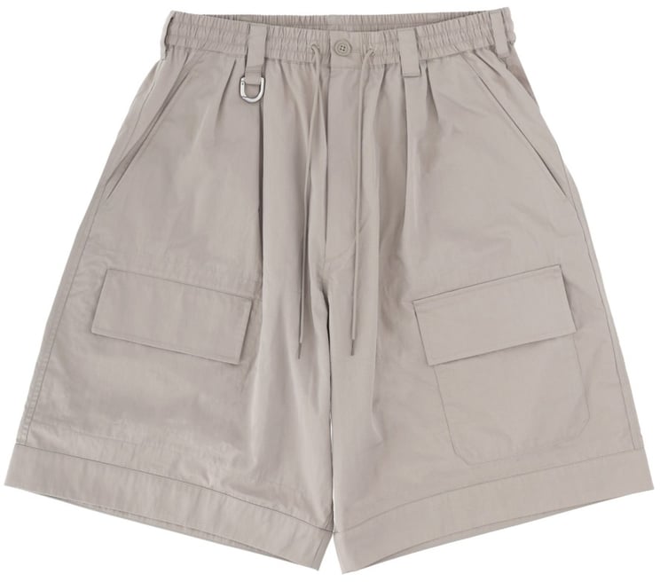 Y-3 WIDE LEG CARGO SHORTS