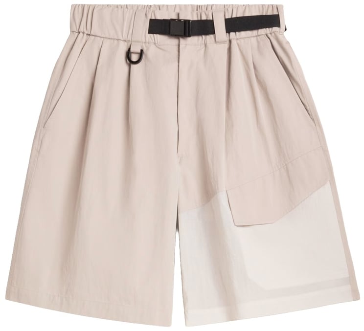 Y-3 BELTED SHORTS