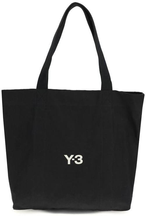 Y-3 Y-3 Black Cotton Shoulder Bag
