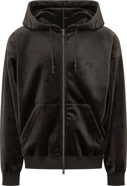 Y-3 Felpa con Cappuccio e Zip