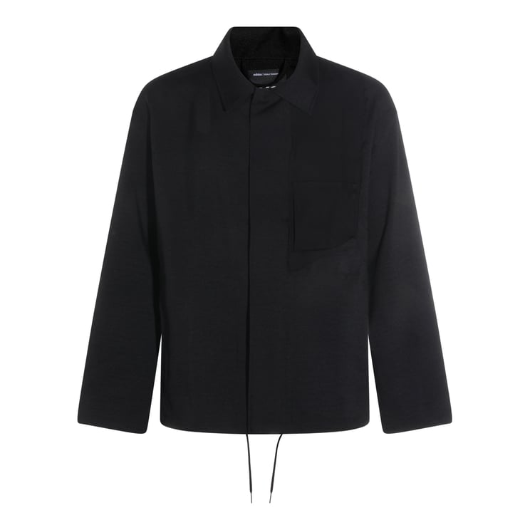 Y-3 Black Jacket with Adjustable Hem