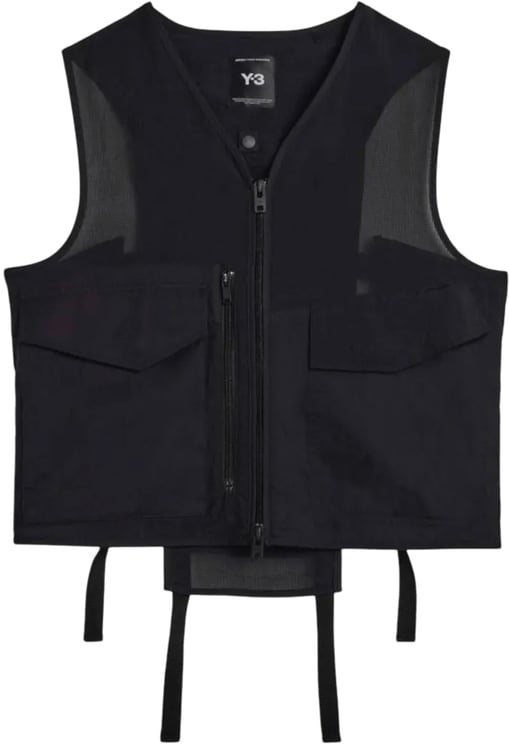 Y-3 Tact Ut Vest Black