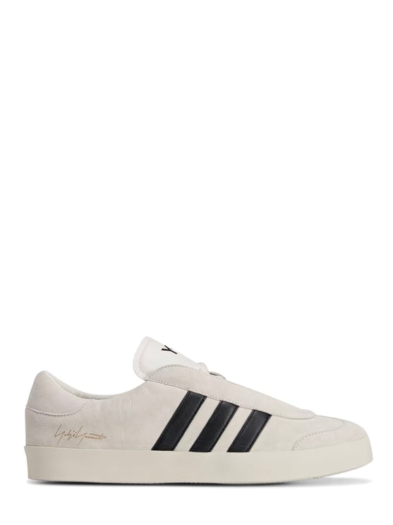 Y-3 Low-Profile Sneakers with Smooth Leather Upper
