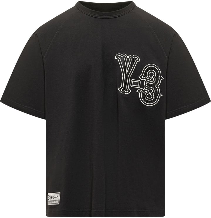 Y-3 T-shirt con Stampa Grafica Frontale