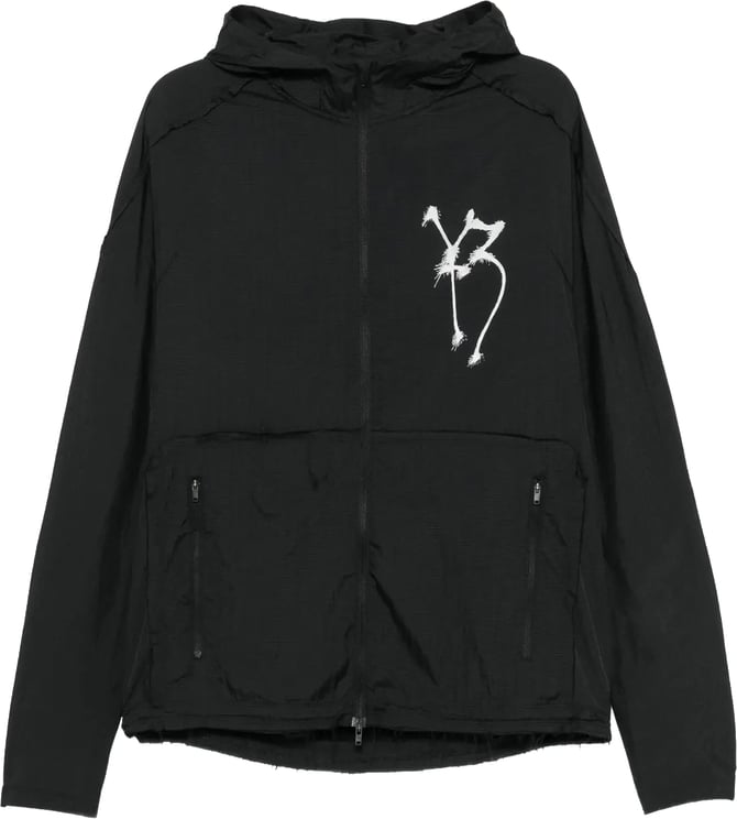 Y-3 M Gfx Run Jkt Black