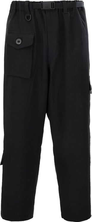 Y-3 Y-3 Black polyester pants