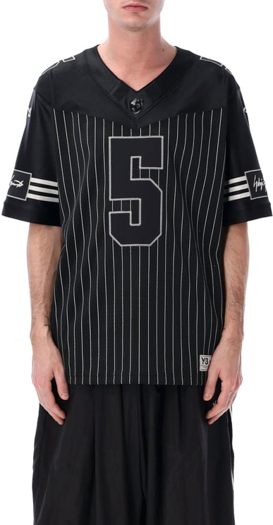 Y-3 Elite 5 Football Tee Nero